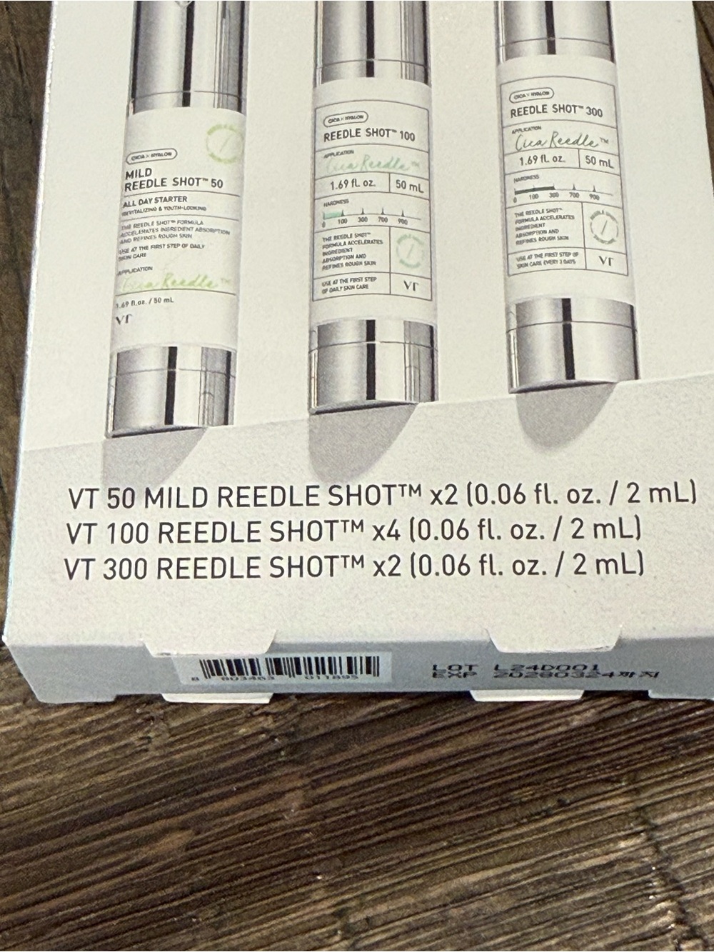VT Cosmetics Reedle Starter Stick Kit K-Beauty Travel Friendly Set New in Box - Picture 6 of 11